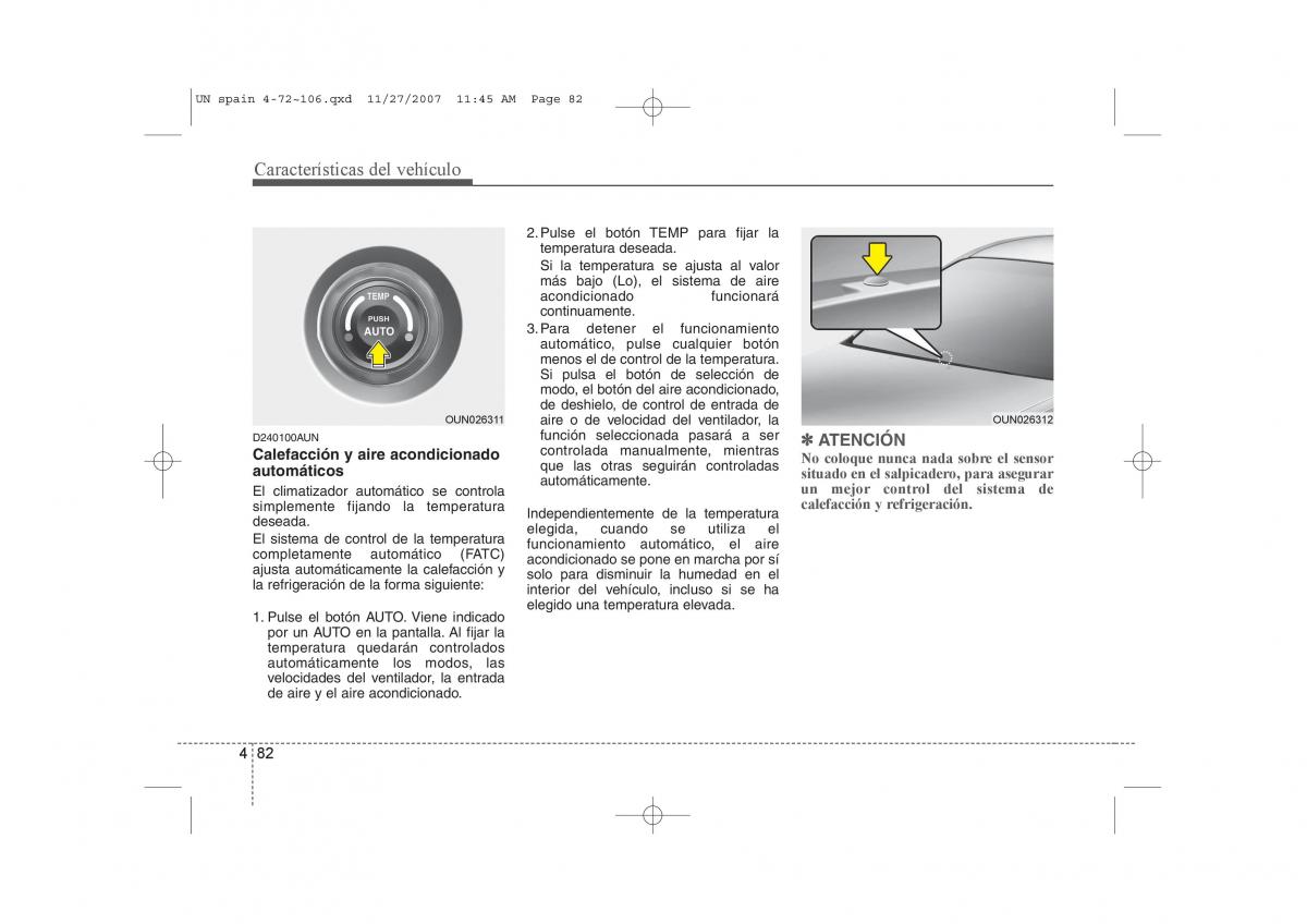 KIA Carens II 2 manual del propietario / page 163