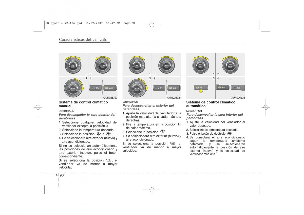 KIA Carens II 2 manual del propietario / page 171