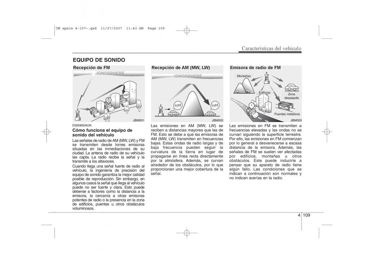 KIA Carens II 2 manual del propietario / page 190