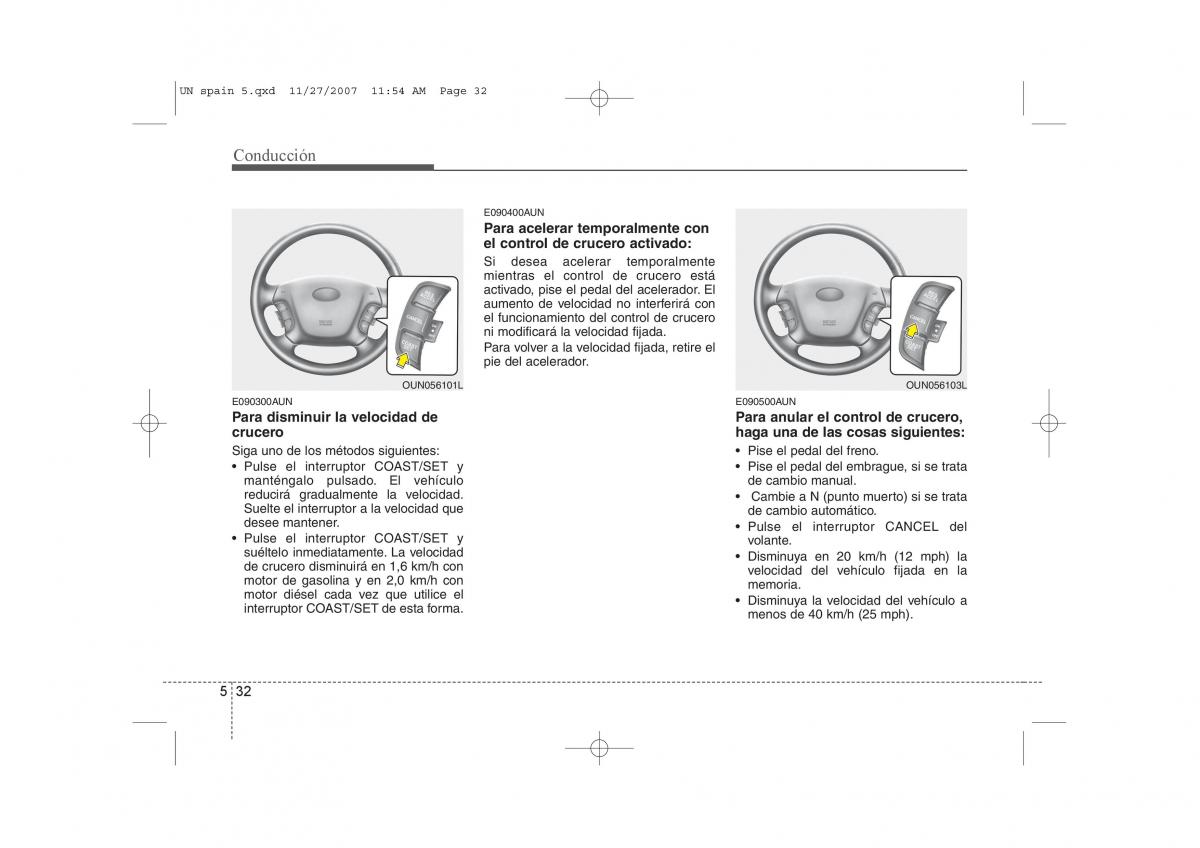 KIA Carens II 2 manual del propietario / page 258