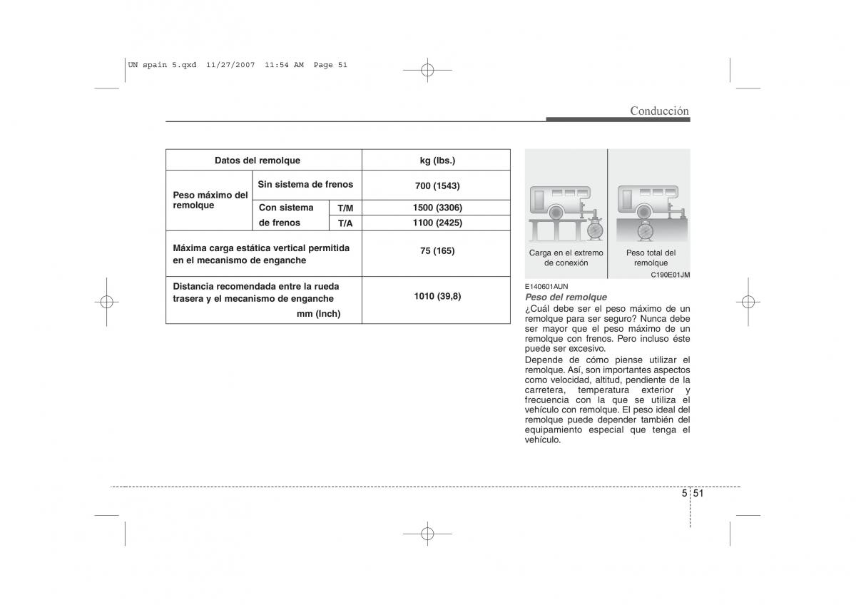 KIA Carens II 2 manual del propietario / page 277