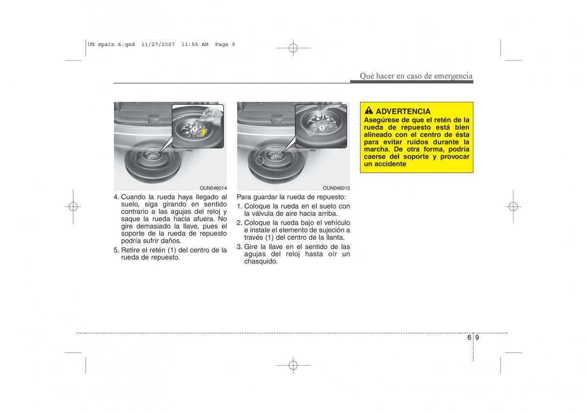 KIA Carens II 2 manual del propietario / page 288