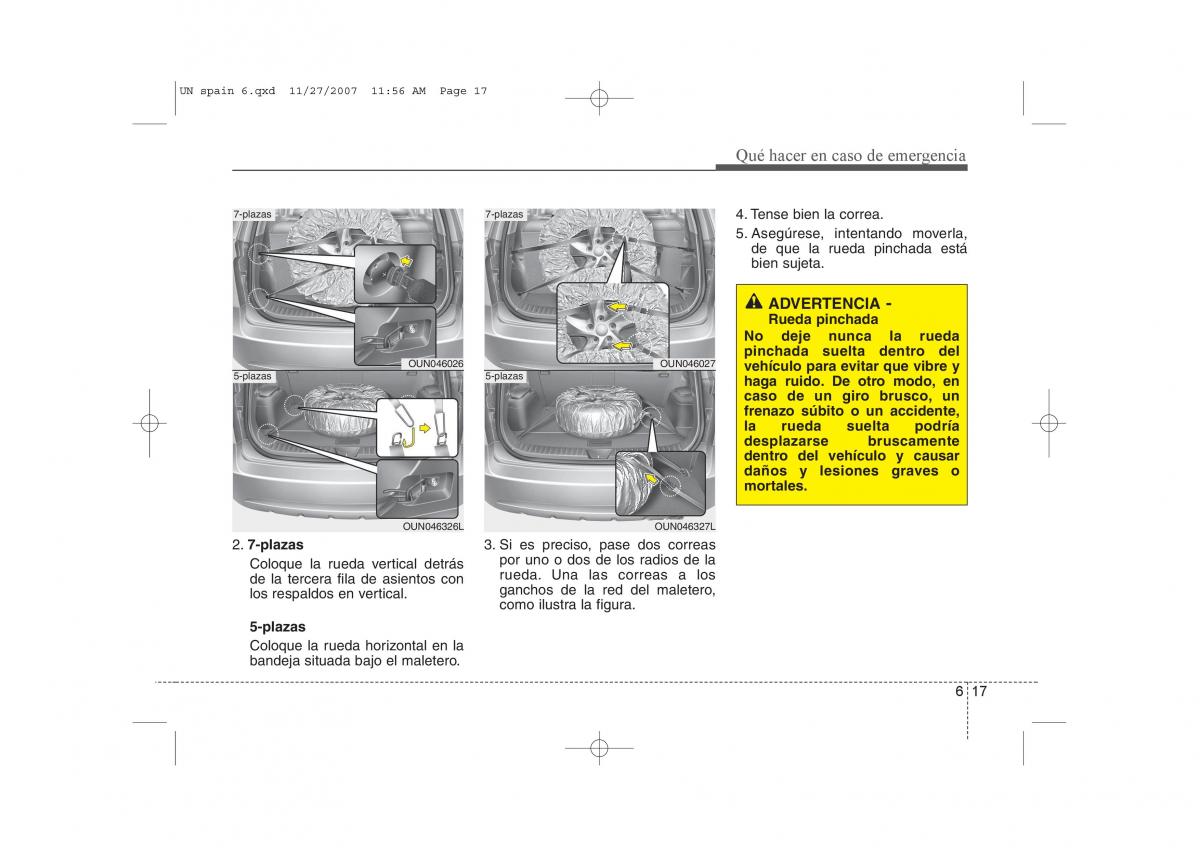 KIA Carens II 2 manual del propietario / page 296