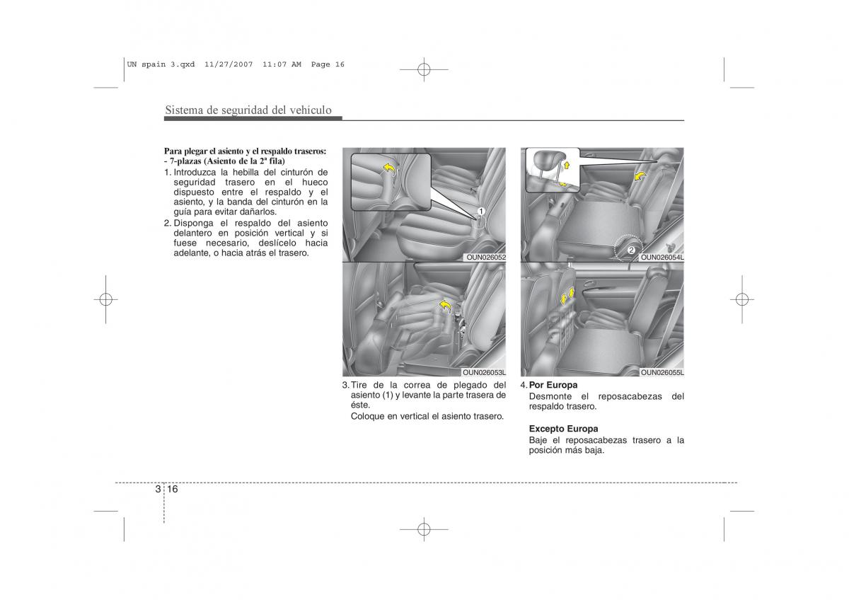 KIA Carens II 2 manual del propietario / page 30