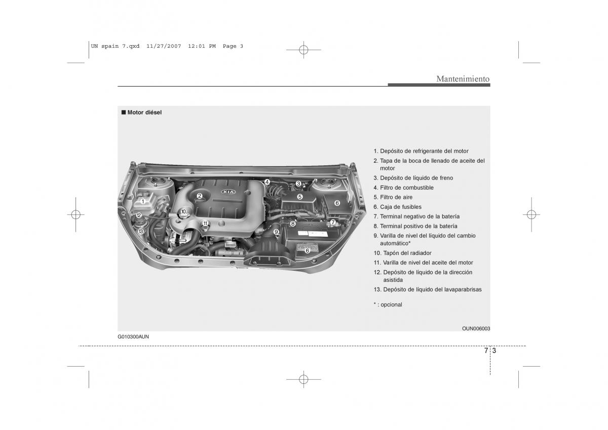 KIA Carens II 2 manual del propietario / page 313