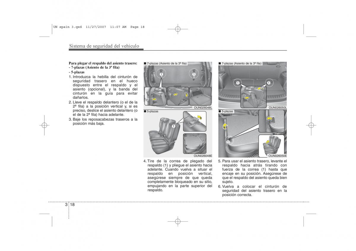 KIA Carens II 2 manual del propietario / page 32