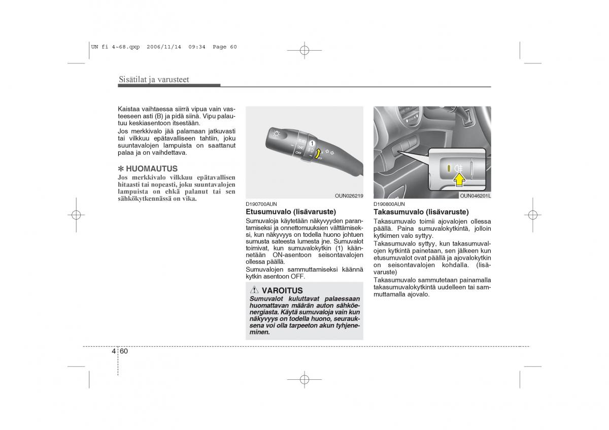 KIA Carens II 2 omistajan kasikirja / page 142