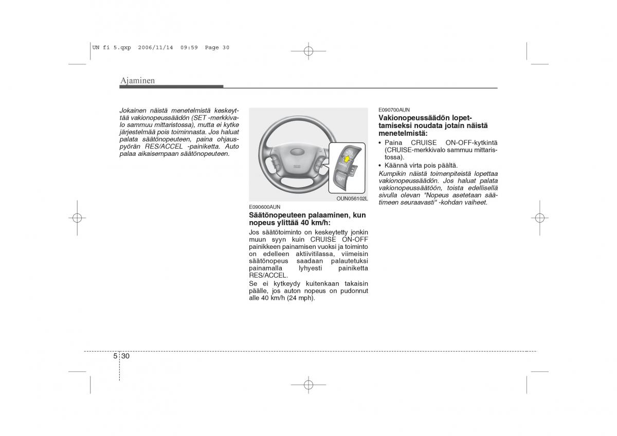 KIA Carens II 2 omistajan kasikirja / page 214