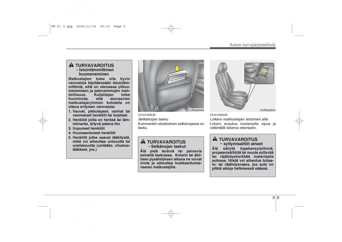 KIA Carens II 2 omistajan kasikirja / page 23