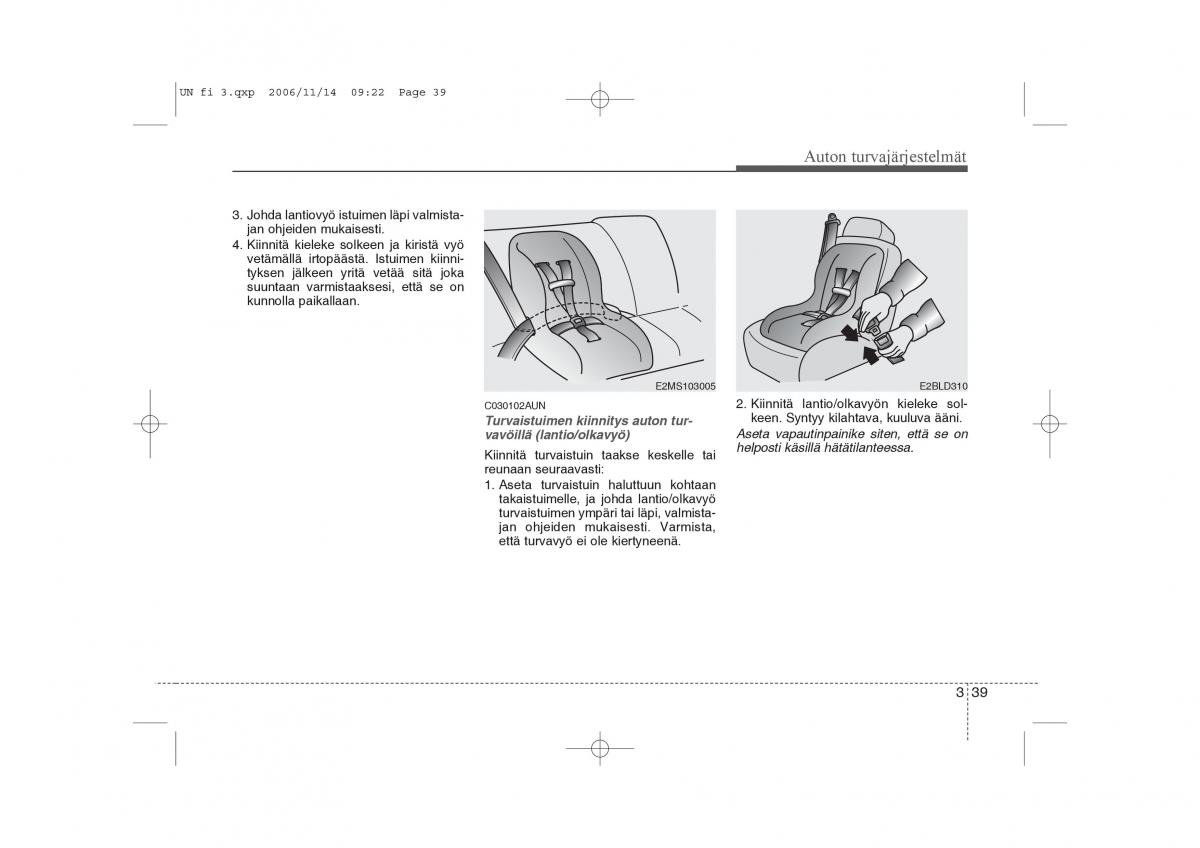 KIA Carens II 2 omistajan kasikirja / page 53