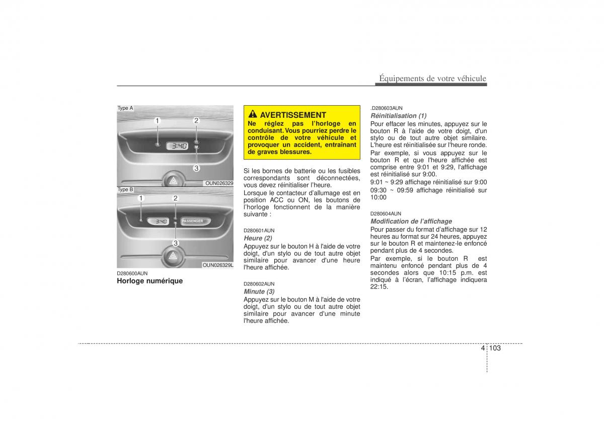 KIA Carens II 2 manuel du proprietaire / page 186