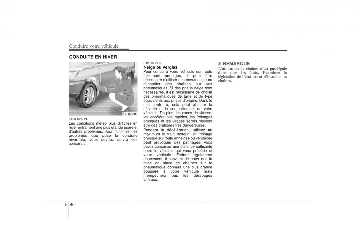 KIA Carens II 2 manuel du proprietaire / page 271