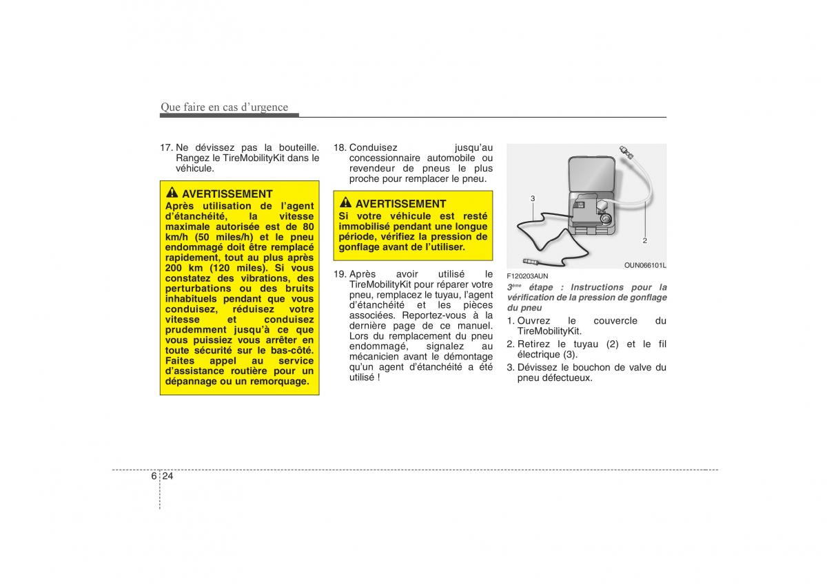 KIA Carens II 2 manuel du proprietaire / page 309