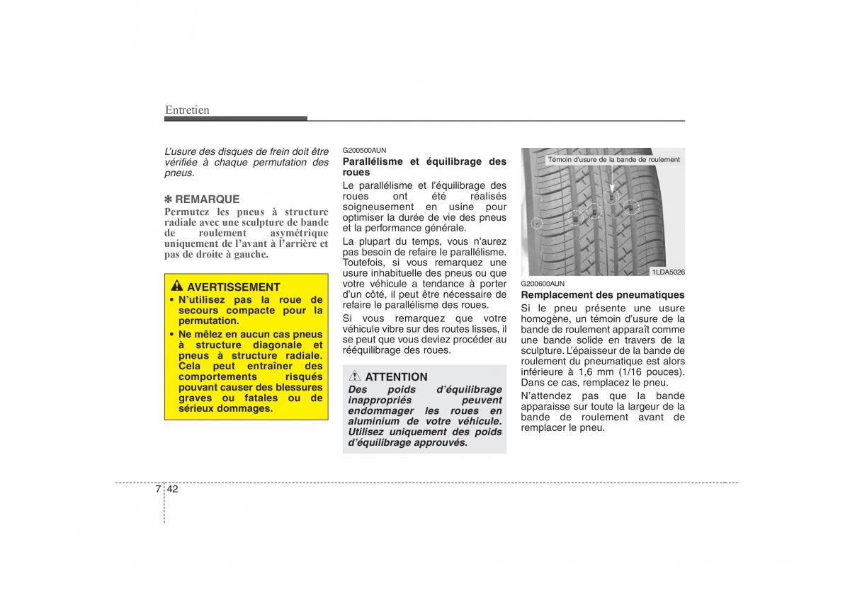 KIA Carens II 2 manuel du proprietaire / page 359