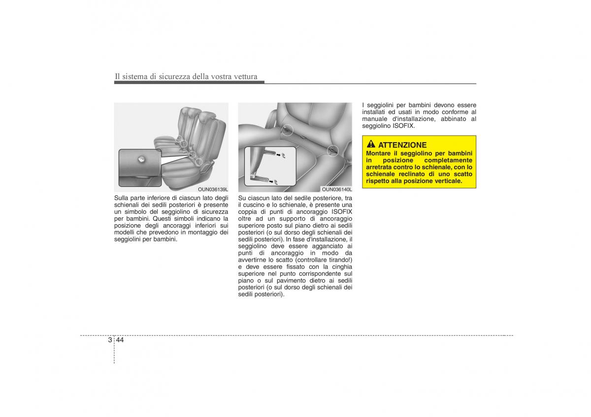 KIA Carens II 2 manuale del proprietario / page 59