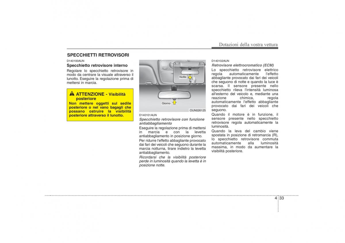 KIA Carens II 2 manuale del proprietario / page 118