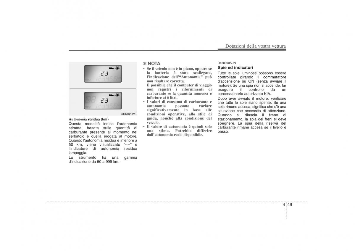 KIA Carens II 2 manuale del proprietario / page 134