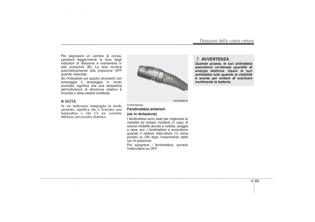 KIA Carens II 2 manuale del proprietario / page 150