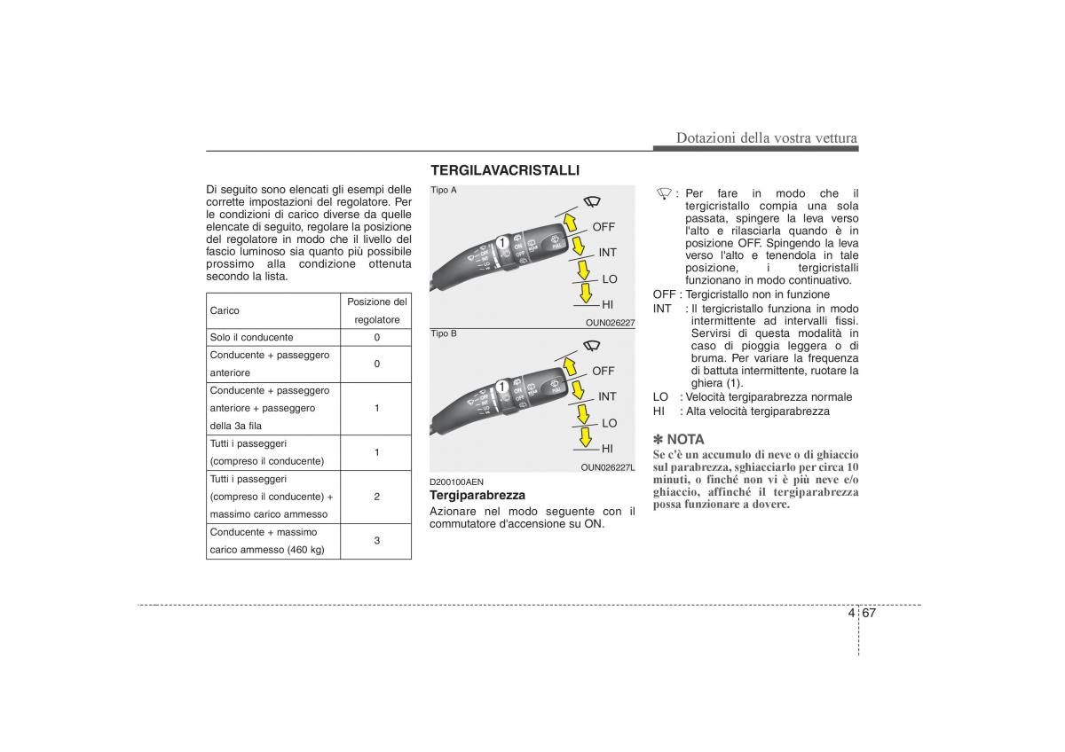 KIA Carens II 2 manuale del proprietario / page 152