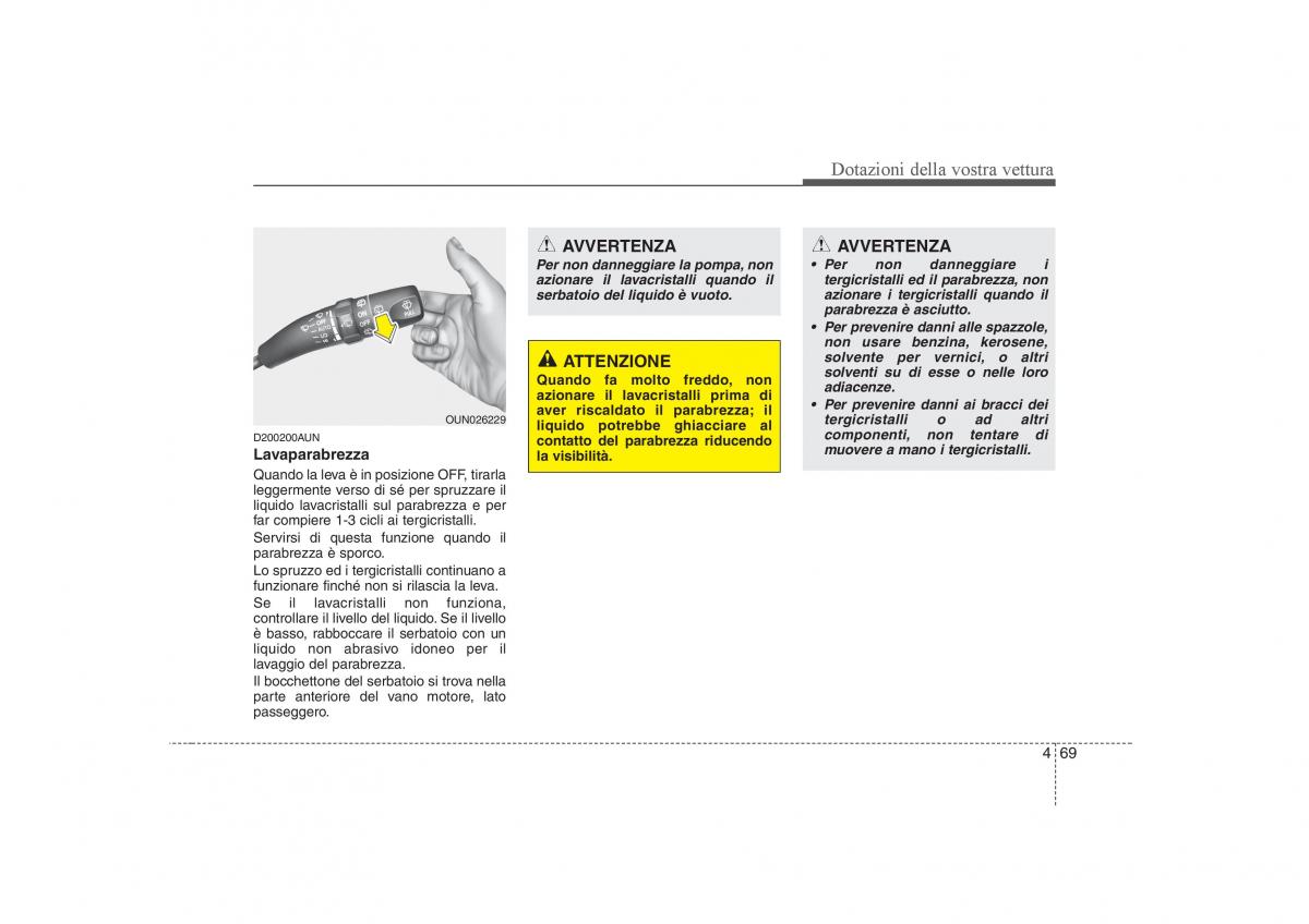 KIA Carens II 2 manuale del proprietario / page 154