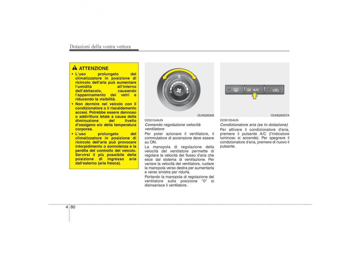 KIA Carens II 2 manuale del proprietario / page 165