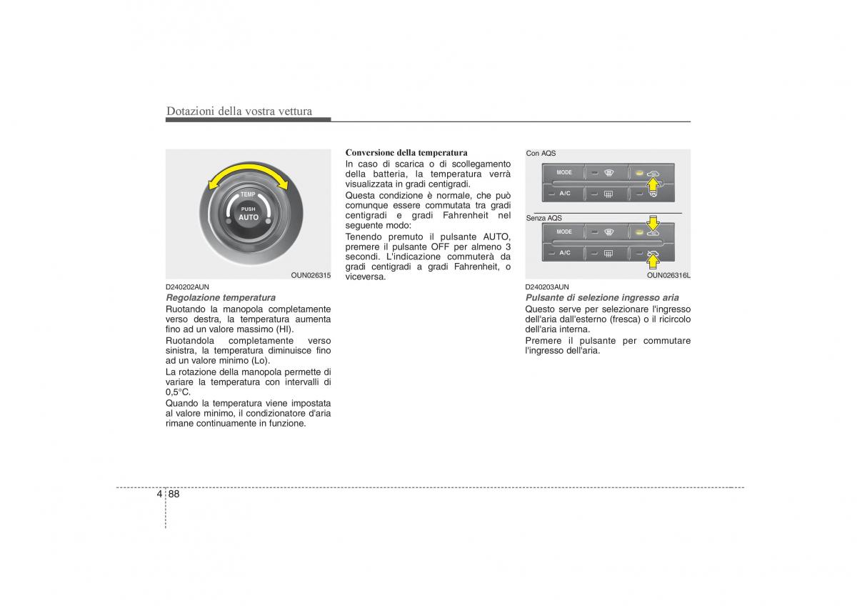 KIA Carens II 2 manuale del proprietario / page 173