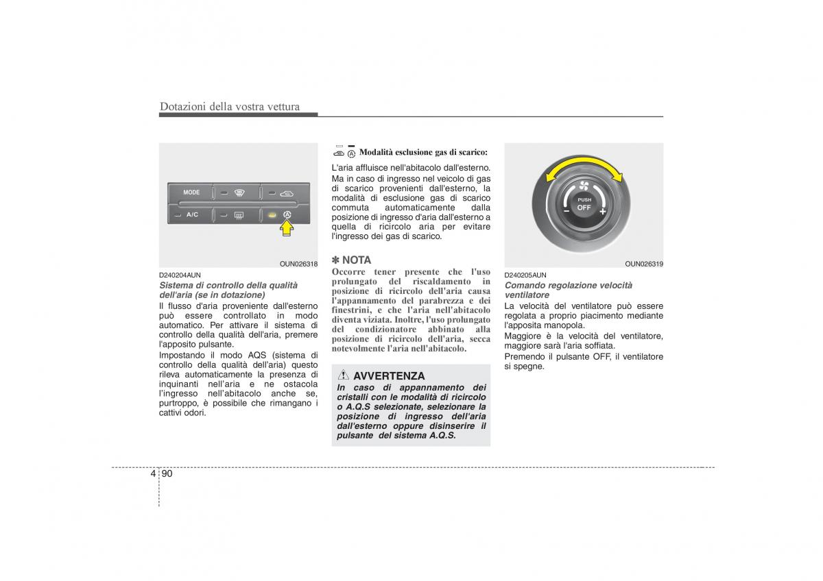 KIA Carens II 2 manuale del proprietario / page 175