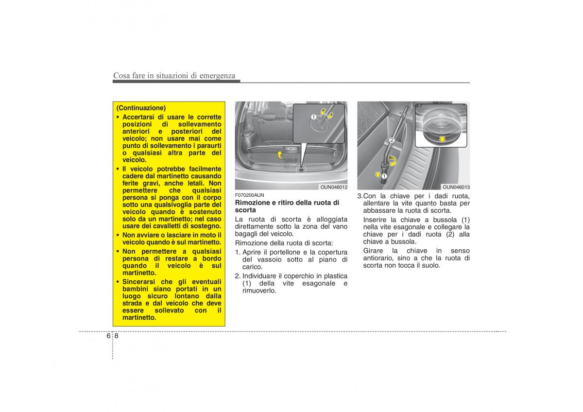 KIA Carens II 2 manuale del proprietario / page 253