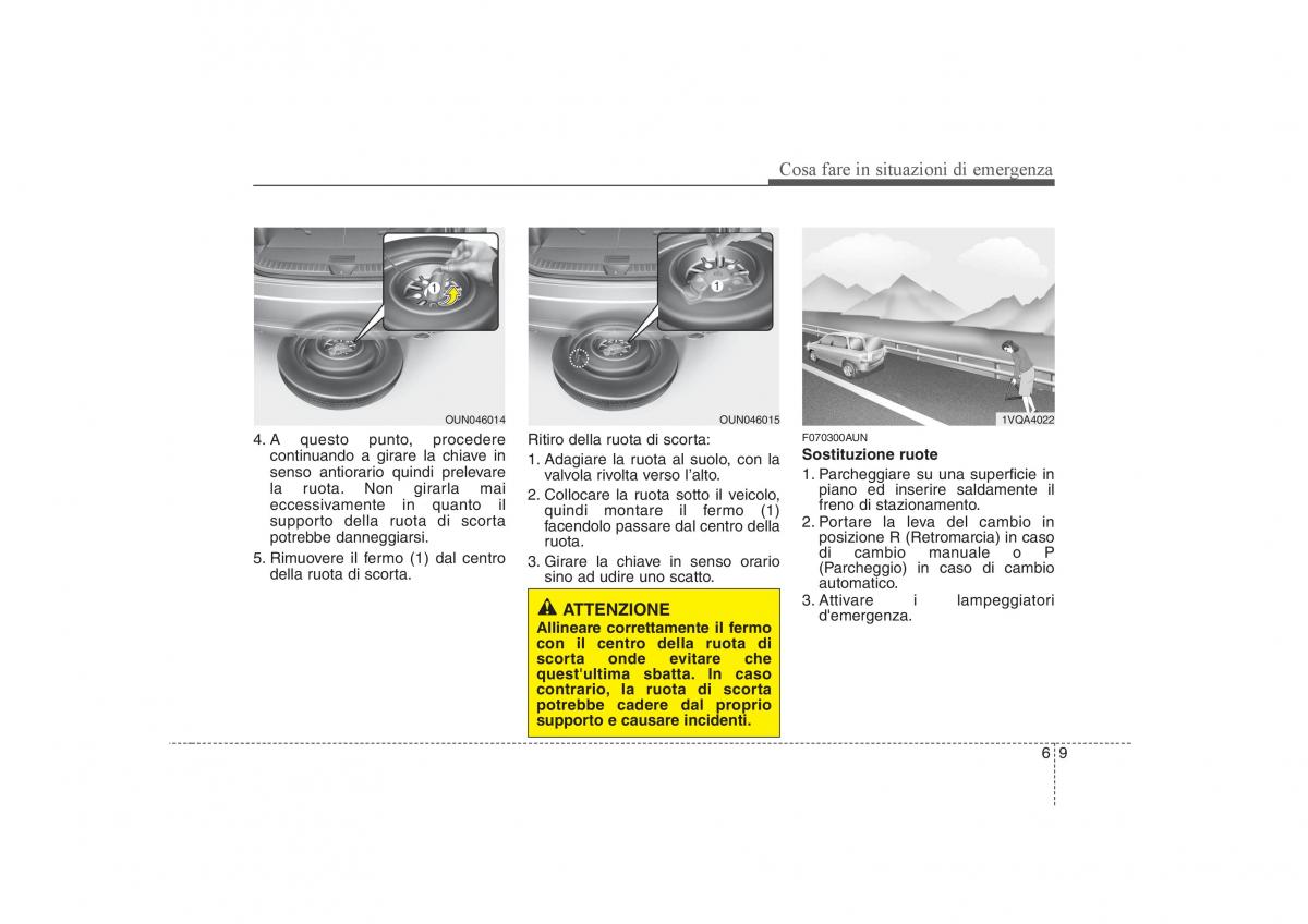 KIA Carens II 2 manuale del proprietario / page 254