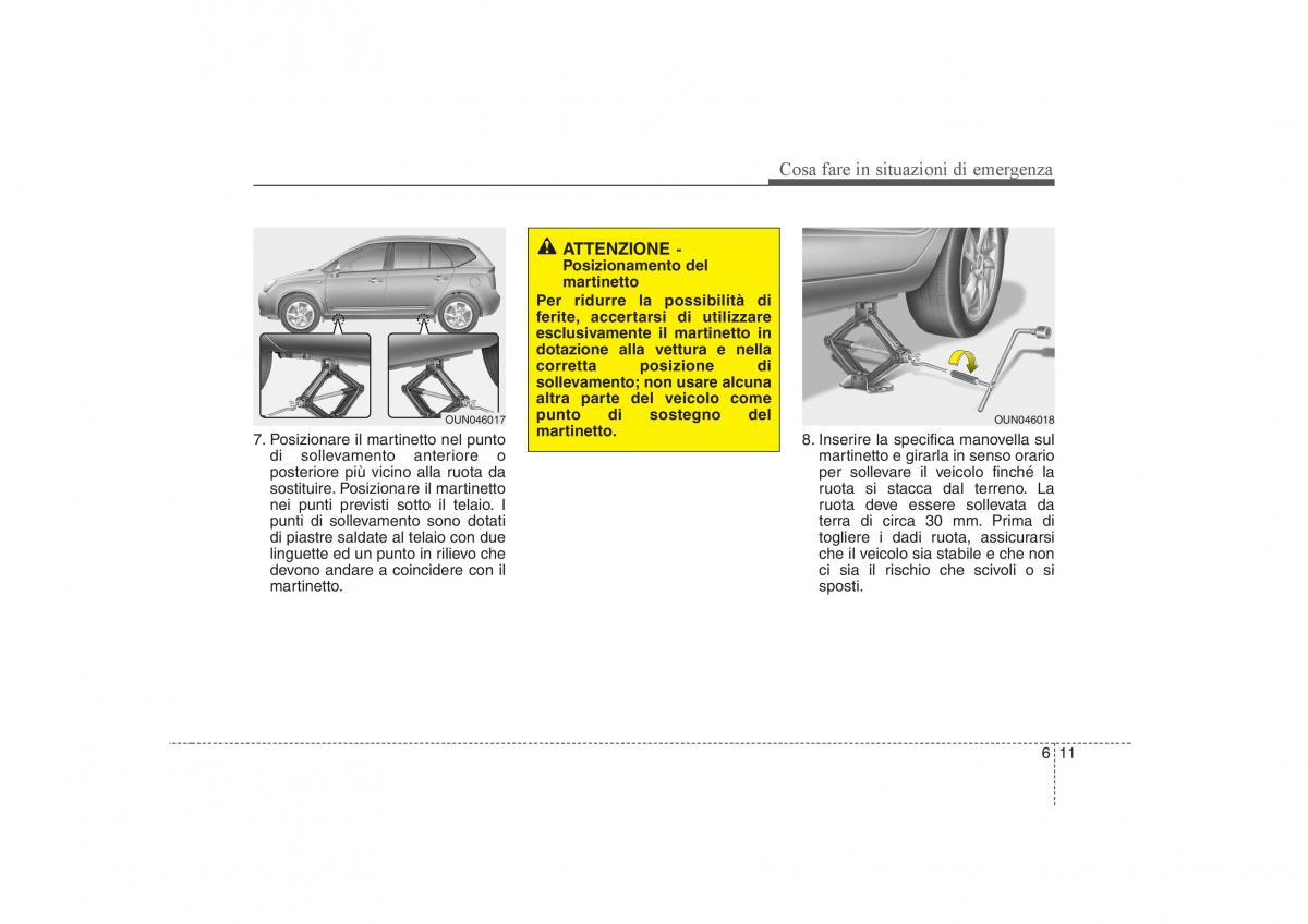 KIA Carens II 2 manuale del proprietario / page 256