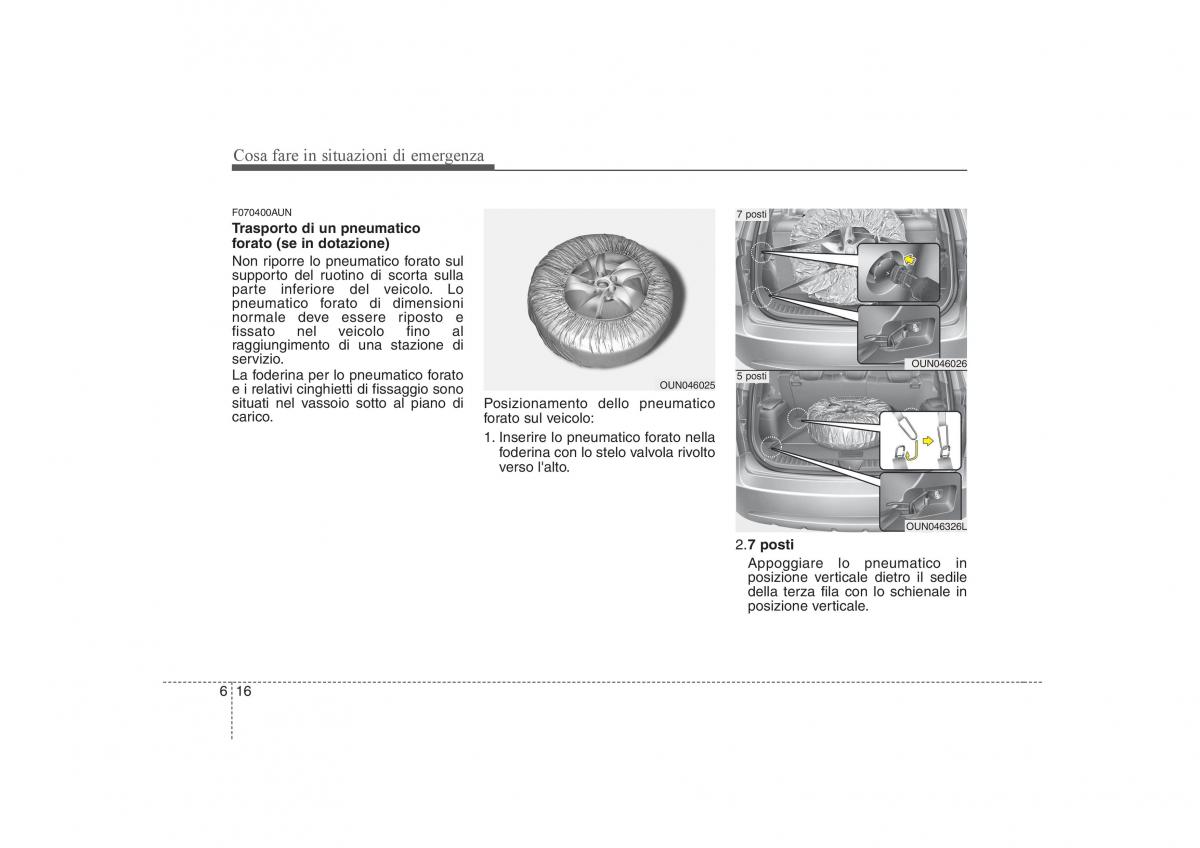 KIA Carens II 2 manuale del proprietario / page 261