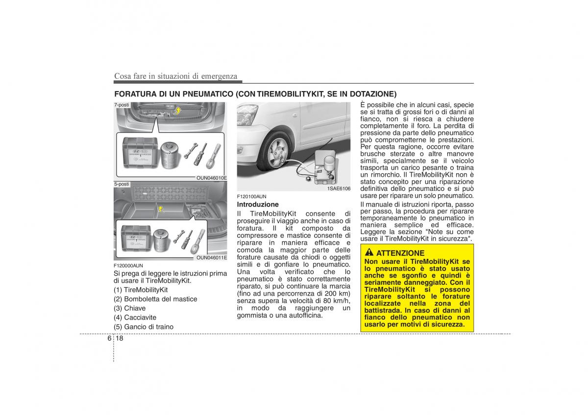 KIA Carens II 2 manuale del proprietario / page 263