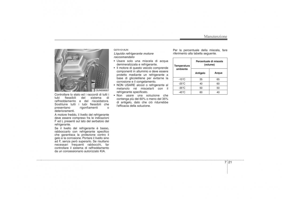 KIA Carens II 2 manuale del proprietario / page 297