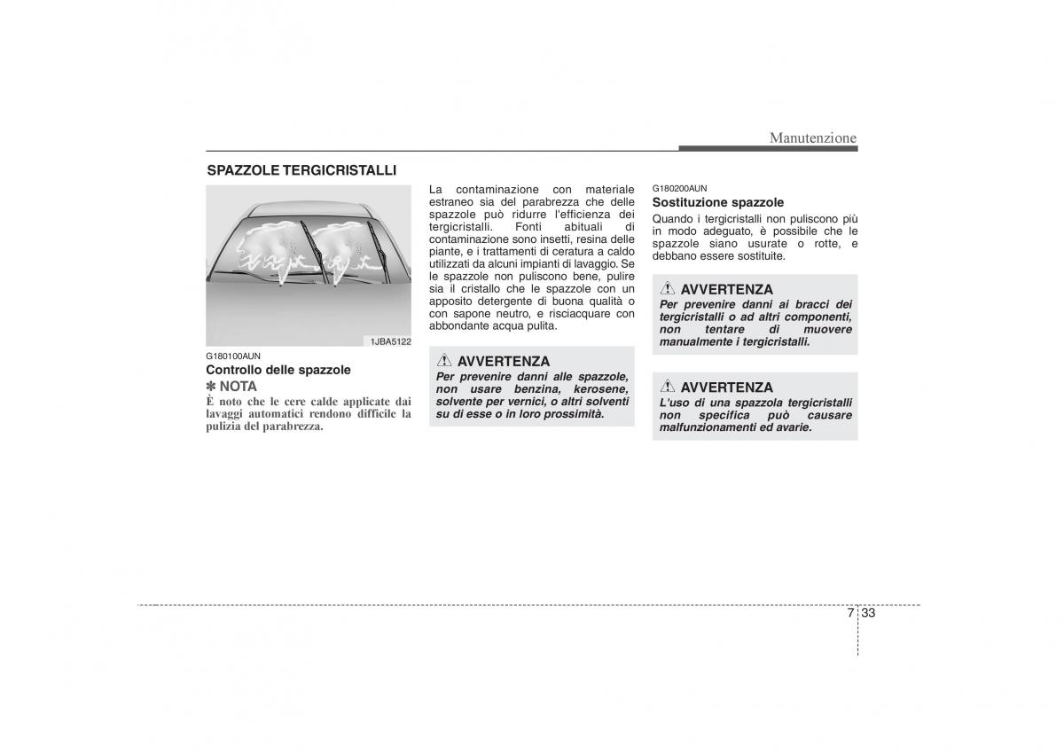 KIA Carens II 2 manuale del proprietario / page 309