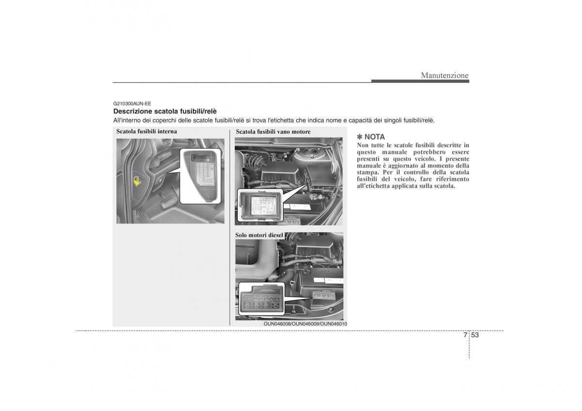 KIA Carens II 2 manuale del proprietario / page 329