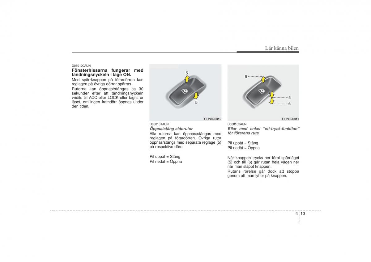 KIA Carens II 2 instruktionsbok / page 82