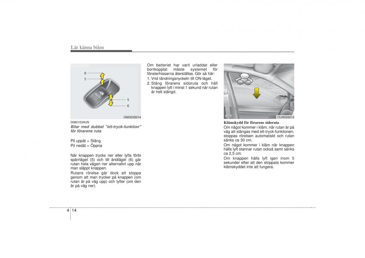 KIA Carens II 2 instruktionsbok / page 83