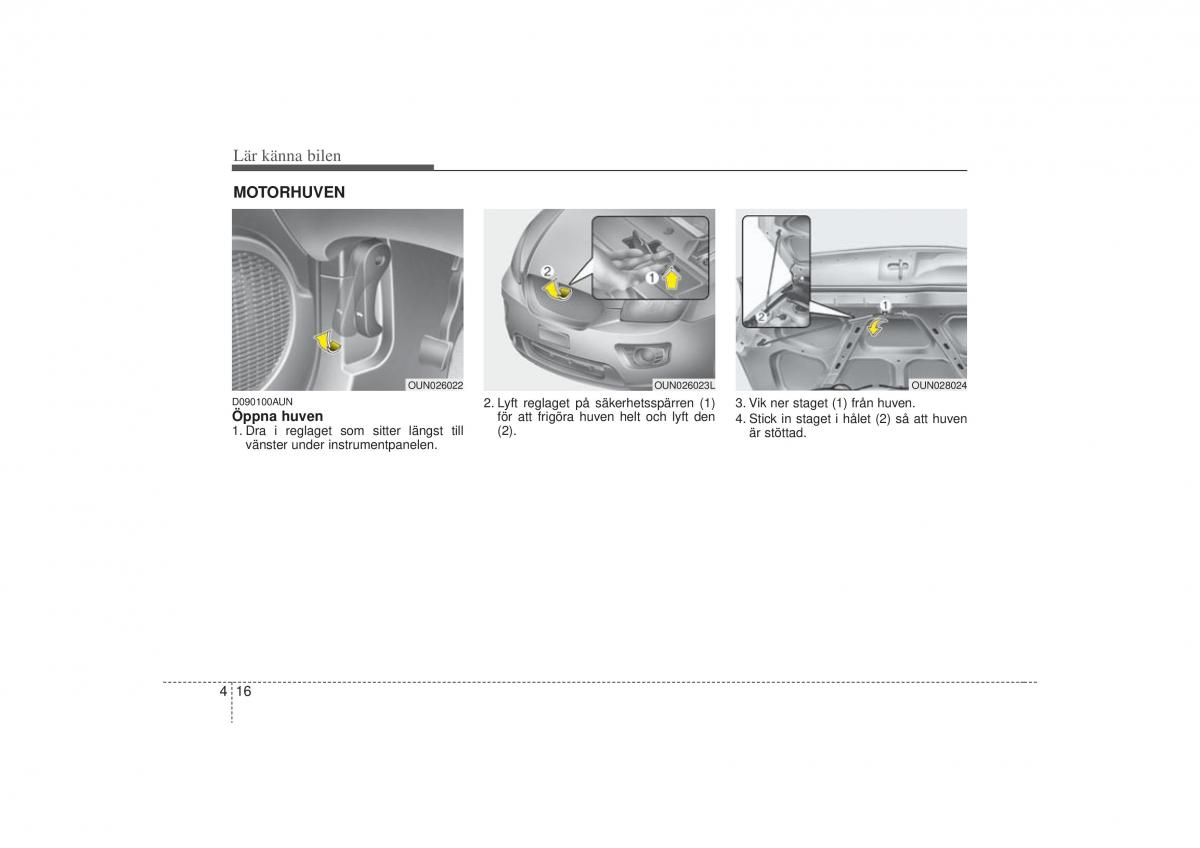 KIA Carens II 2 instruktionsbok / page 85