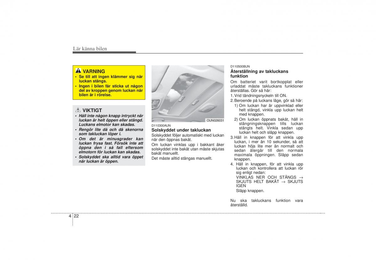 KIA Carens II 2 instruktionsbok / page 91