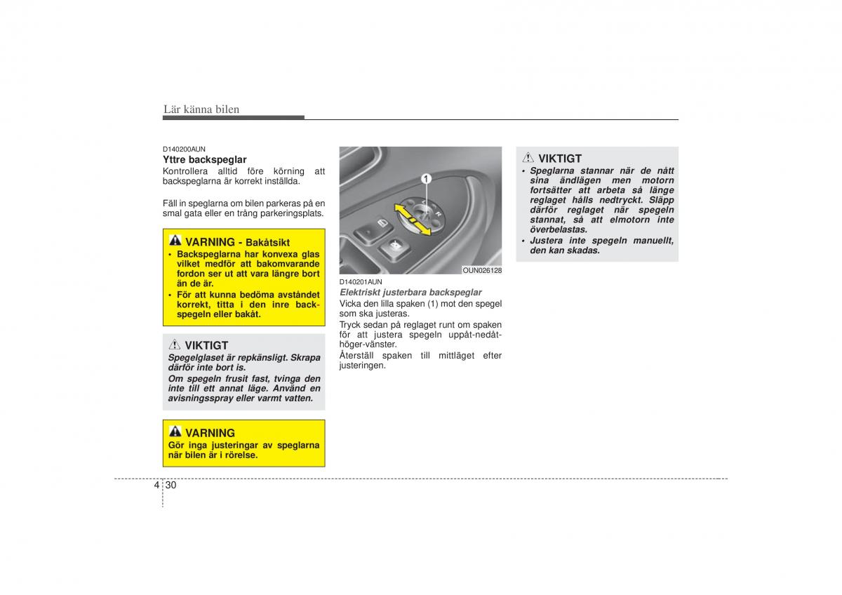 KIA Carens II 2 instruktionsbok / page 99