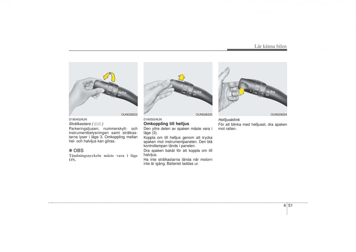 KIA Carens II 2 instruktionsbok / page 120