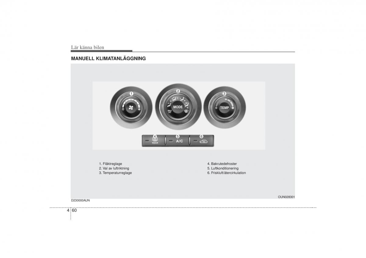 KIA Carens II 2 instruktionsbok / page 129