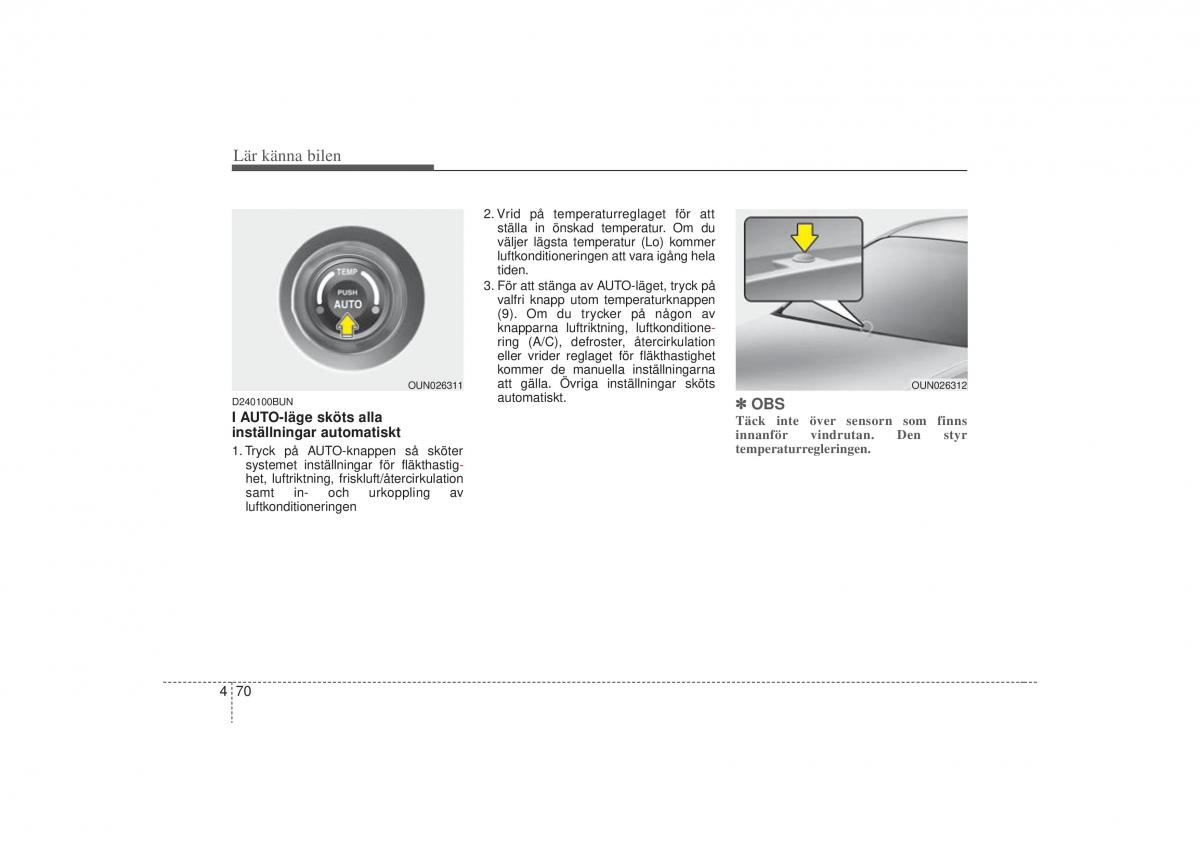 KIA Carens II 2 instruktionsbok / page 139