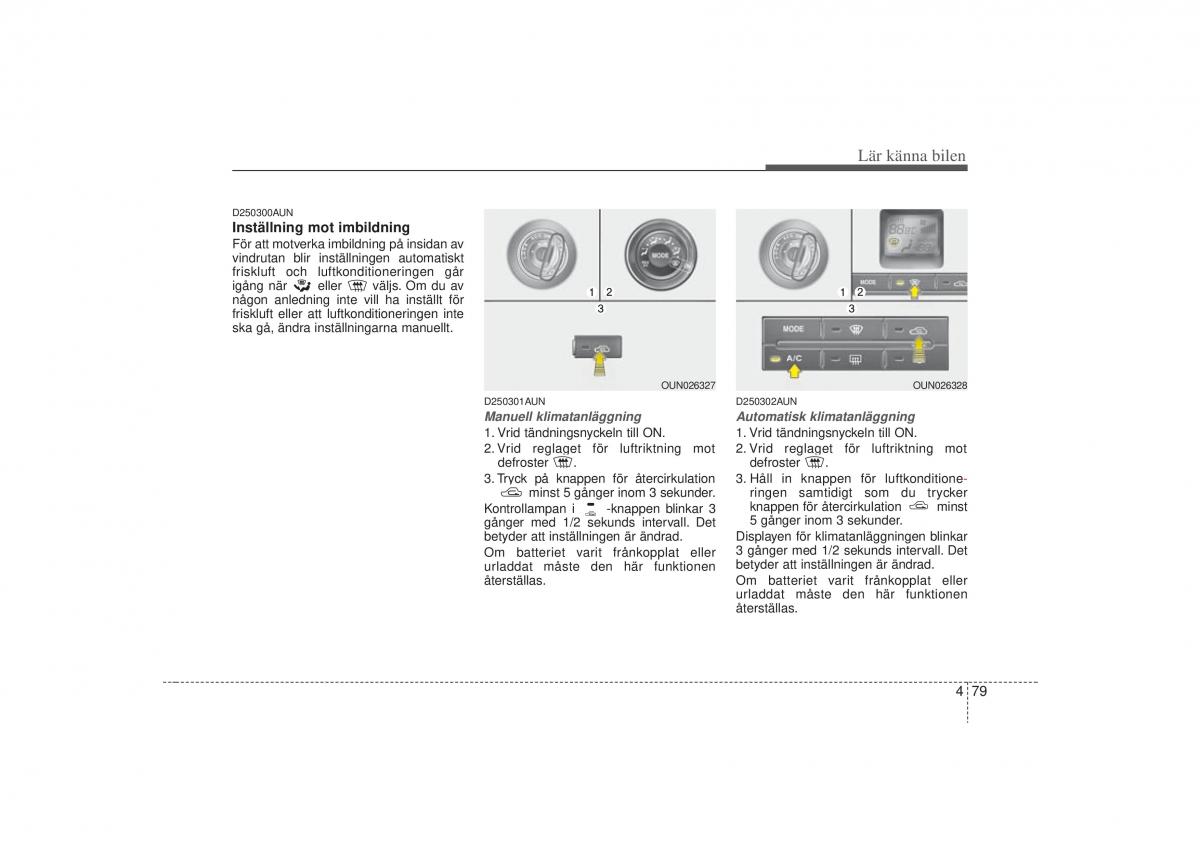 KIA Carens II 2 instruktionsbok / page 148