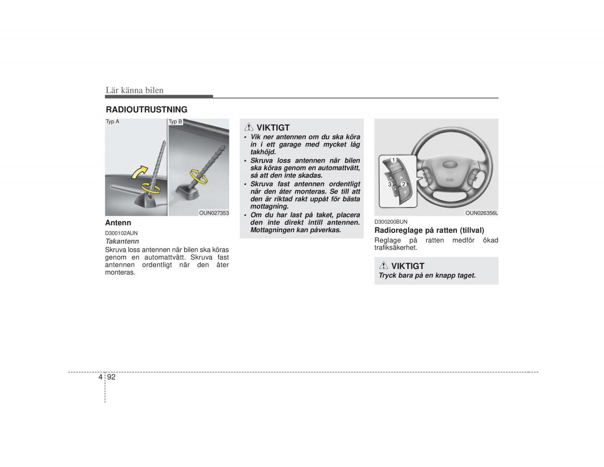 KIA Carens II 2 instruktionsbok / page 161