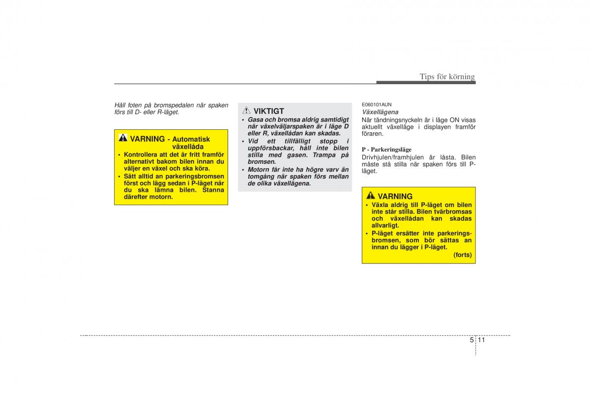 KIA Carens II 2 instruktionsbok / page 200