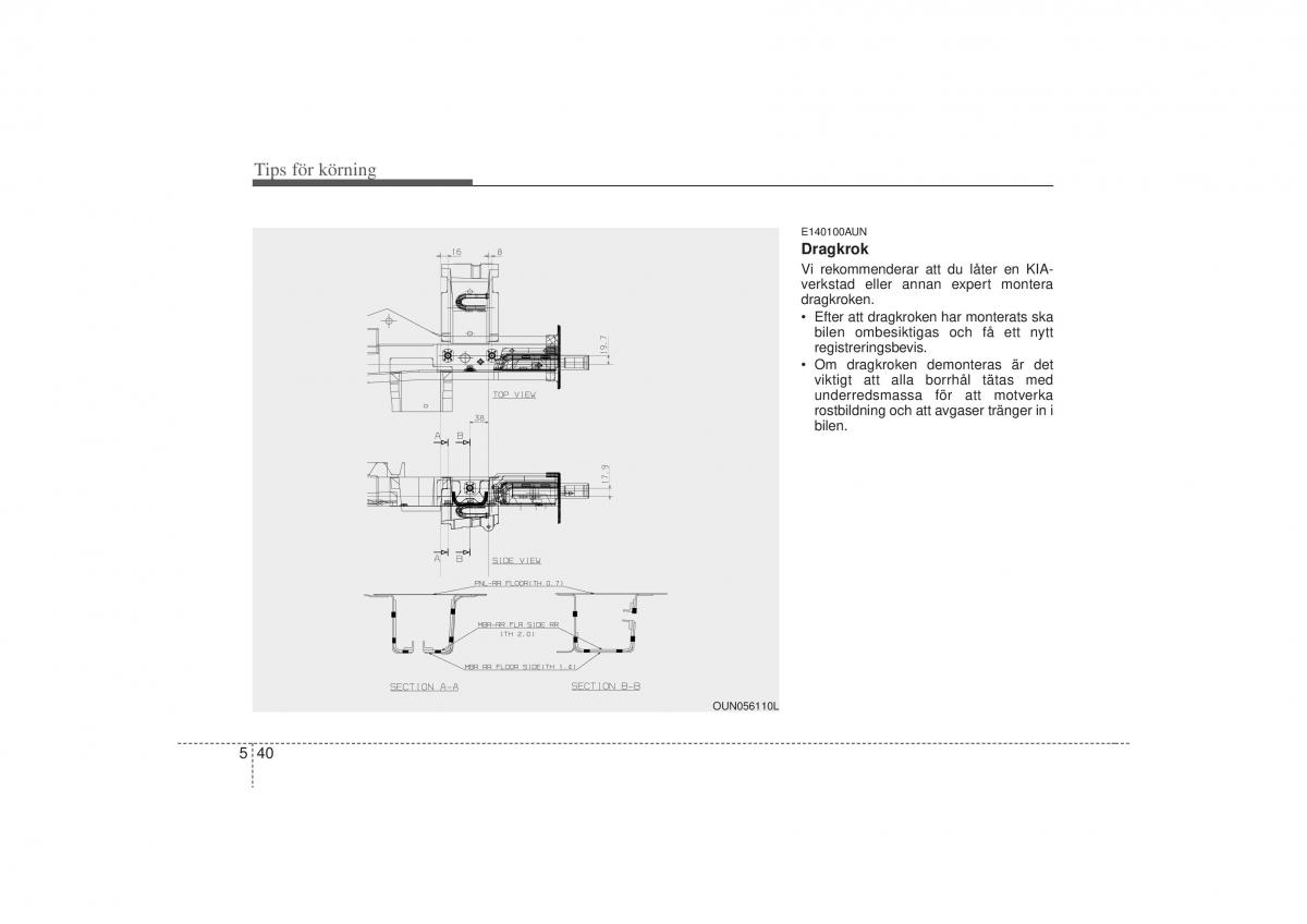 KIA Carens II 2 instruktionsbok / page 229