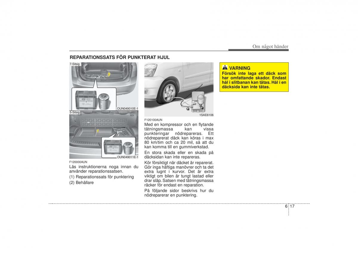 KIA Carens II 2 instruktionsbok / page 253