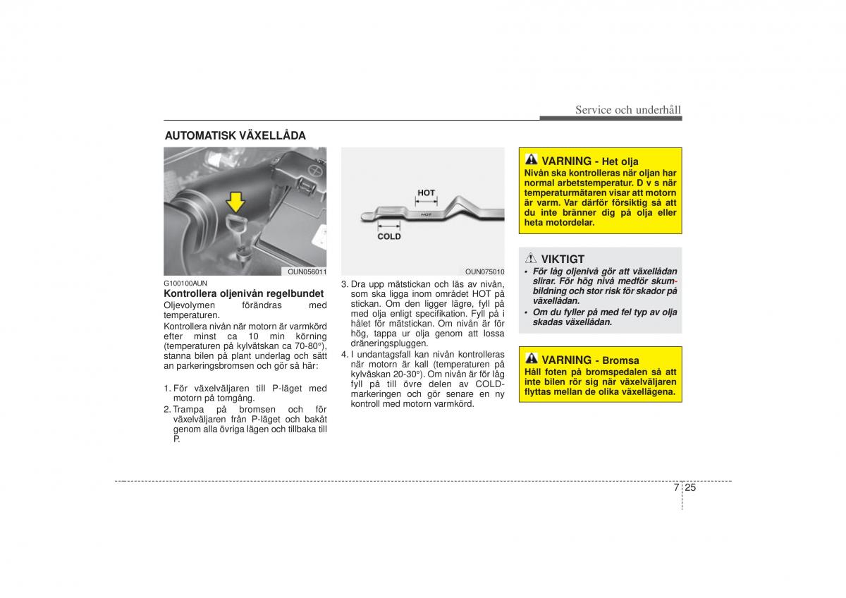 KIA Carens II 2 instruktionsbok / page 291