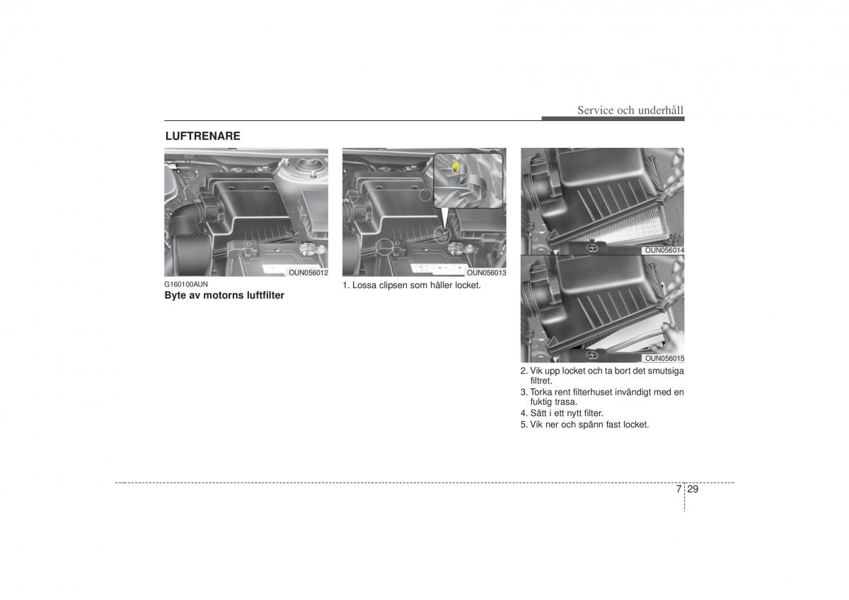 KIA Carens II 2 instruktionsbok / page 295